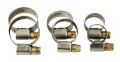 Slangeklemmer mix  3/8" - 1/2" - 3/4" - 6 stk.